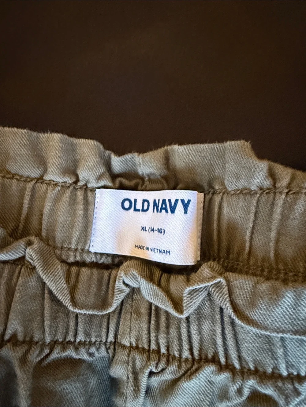 Olive & Black Elastic-Waist Girls Bottoms, 2 bottoms included